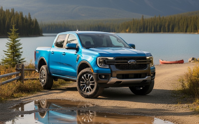 2025 Blue Ford Ranger